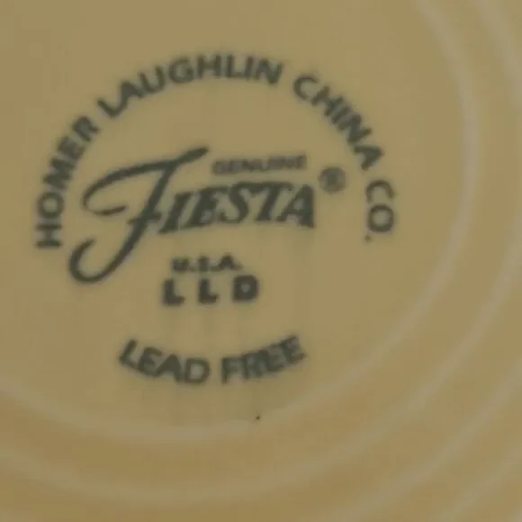 Fiestaware Plate - Picture 3 of 3